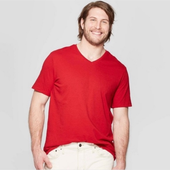 Men’s Big & Tall Goodfellow & Co Red 5X Tall - Picture 1 of 8